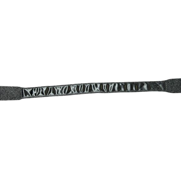 Suitsupply Flat Bottom Necktie 100% Wool Charcoal Gray Knit Preppy Minimalist - Picture 6 of 8